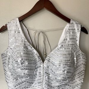 Designer Sequin Saree Blouse